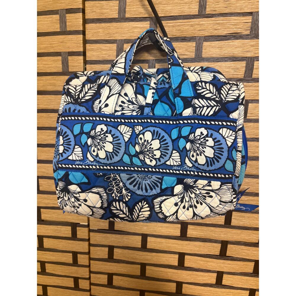 Vera Bradley Blue Floral Travel Organizer